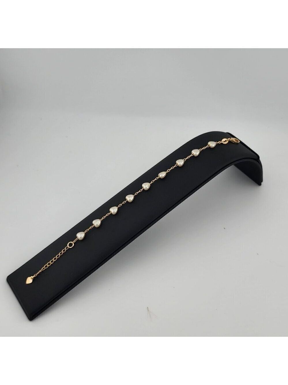 Brand New Brazilian 18k Gold filled Multi Hearted Bracelet